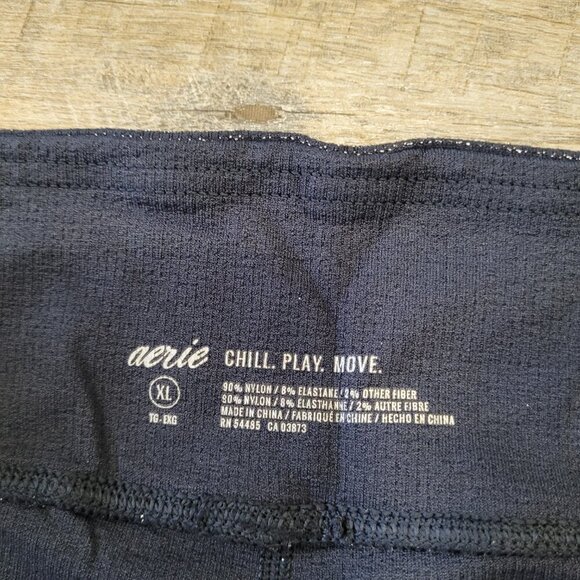 AERIE | Sparkle Leggings | Sz. XL - Picture 4 of 5